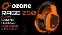 OZONE RAGE Z50 GLOW Orange Pro Gaming Headset