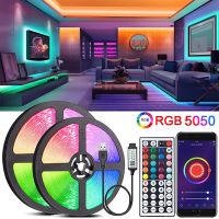 【LZ】 Led Strip Lights RGB 5050 Led Tape with Remote APP Control 5V USB Flexible Ribbon for Room Home Decoration TV Backlight