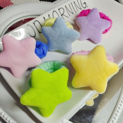 【CW】 Star Ponytail Holder Hair Rope Scrunchie Tie Elastic Bands for Supplies