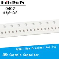 100ชิ้น /Lote ชิปฟิล์มหนา0402 SMD เซรามิคหลายชั้นตัวเก็บประจุ0.5pF- 10UF 1nF 100pF 10pF 10nF 15nF 100nF 0.1UF 1UF 4.71UF