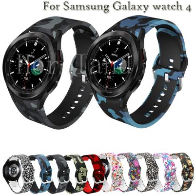 （A Decent035）20มิลลิเมตรสายนาฬิกาข้อมือสายรัดซิลิโคนสำหรับ Samsung Galaxy Watch 4คลาสสิก46มิลลิเมตร42มิลลิเมตร Galaxy 4 44มิลลิเมตร40มิลลิเมตรเดิมสมาร์ทสายรัดข้อมือสร้อยข้อมือ