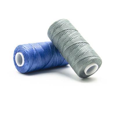 0.8mm 50Meter Thickness Waxed Thread For Leather Waxed Cord For Diy Handicraft Tool Hand Stitching Thread Flat Waxed Sewing Line