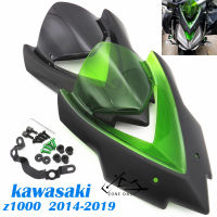 Motorcycle Windscreen Viser Visor Windshield Deflector Fits For Kawasaki Z1000 Z-1000 Z 1000 2014 2015 2016 2017 2018 2019 2020