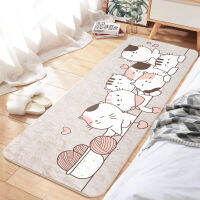 Cartoon Room Decoration Bedside Mat Kitchen Car Bedroom Living Room Floor Mats Rug Home Anti-slip Entrance Mat Bath Mat Cut