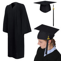 OKDEALS ชุดชุดพิธีสำเร็จการศึกษาสำหรับจบการศึกษา,ประกอบด้วยหมวกสำหรับโรงเรียนมัธยมปลายแบบถอดได้มีพู่หมวกสำหรับจบการศึกษา