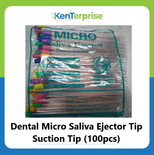 Dental Micro Saliva Ejector Tip / Suction Tip (100pcs) Lazada PH