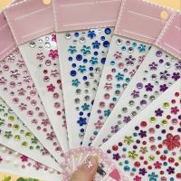 New Stickers On The Face Rhinestone Makeup Bright Face Art Sticker Childrens Temporary Tattoo Rhinestone For Strasse Makeup