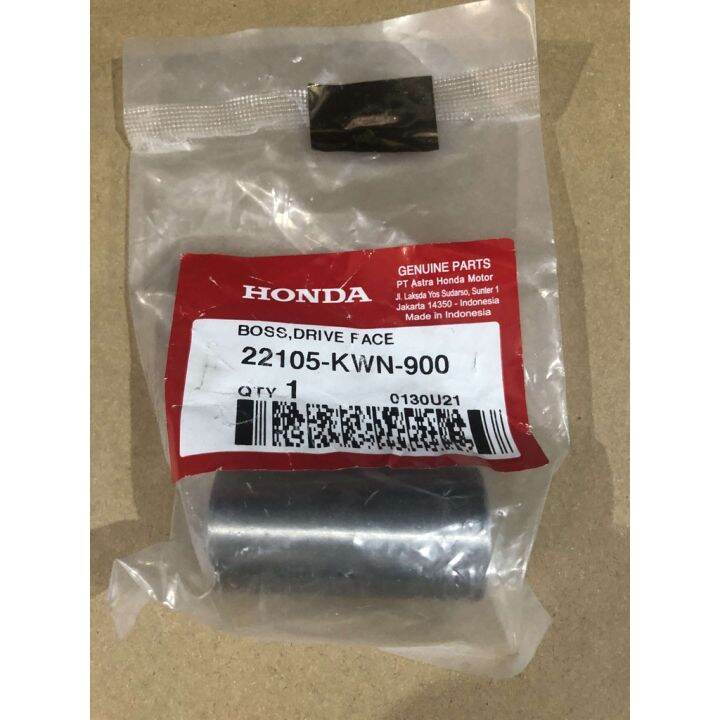 Honda Genuine Drive Face Boss PULLEY BUSHING 22105kwn900 for Click 125/150 V1 and V2, Airblade