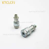 【cw】 NPT SIZE-B 1/4 3/8 inch enclosed hydraulic quick connector fittings steel plug socket kit