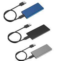 MSATA เพื่อ USB 3.1เคส SSD อะแดปเตอร์ที่มีอินเตอร์เฟซ USB Type C สำหรับ30*50มม./30*25มม. ฮาร์ดไดรฟ์สถานะของแข็งภายในของ MSATA