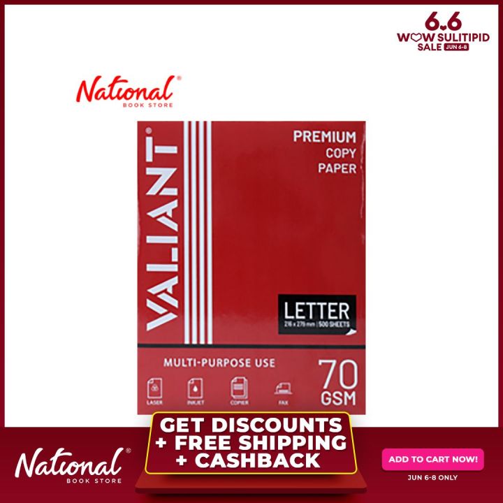 Valiant Copy Paper Short 70gsm - School & Office Supplies - Copy Paper ...