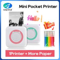 ❁ Mini Photo Printer Multifunction Portable Wireless Instant Printer Maker Support BT Connection for Phone 57mm Best Gift for Girl