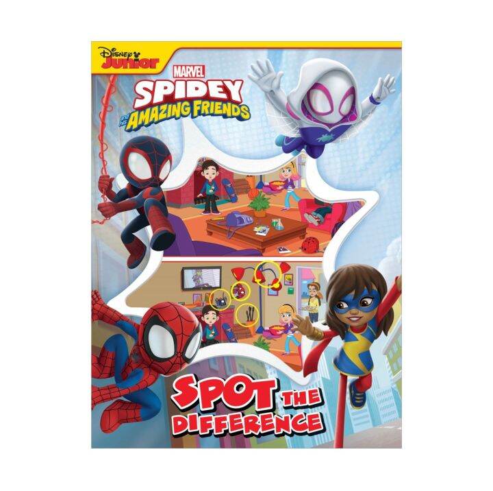 Spiderman Activity Book
 Marvel Spiderman Activity Book For Kids with Over 150 Spot The