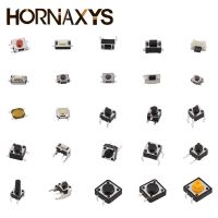 ✲ 25 Types/125pcs/Touch Switch / Micro Switch / Push Buttons Switches SMD DIP 2x4 3x6 4x4 6x6 Diy Assorted Kit/for Tool package