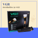 🌳 VGR ปัตตาเลี่ยนไร้สาย รุ่น V-022 (สินค้าพร้อมส่ง) ตัวเครื่องสีดำตัดสีทองเงา คลาสสิค 🌳