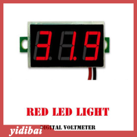 yidibai DC 0-100V สายไฟ LED 3-Digital MINI voltmeter Meter Display Voltage PANEL Tester