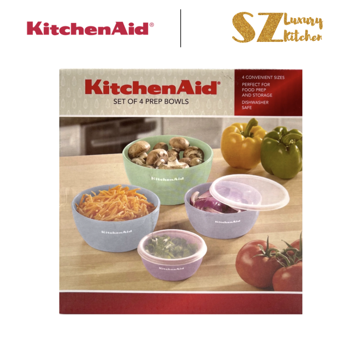 KitchenAid Set of 4 Prep Bowls Lazada
