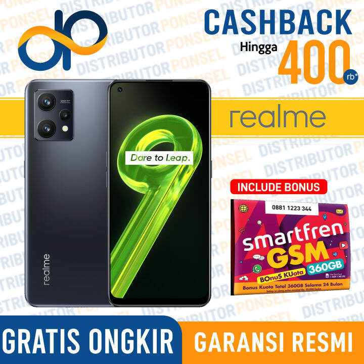 Realme 9 6/128GB 8/128GB Garansi Resmi | Lazada Indonesia