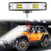 【XPS】Car Work Light LED ไฟหน้า12-24V สำหรับ Auto รถจักรยานยนต์รถบรรทุก Offroad Driving Fog Lamp 16LED 48W