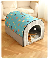 Foldable Dog House Kennel Bed Mat For Small Medium Dogs Cats Winter Warm Cat bed Nest Products Basket s Puppy Cave Sofa