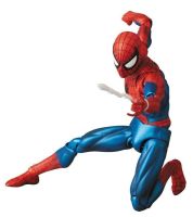 โมเดลฟิกเกอร์ Spider Man Mafex 075 the Amazing SpiderMan Comic Ver Joints ขนาด 16 ซม. ขยับได้ ของเล่นสําหรับเด็ก
