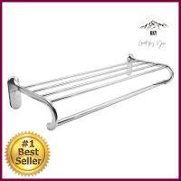 ชั้นวางพร้อมราว HONS HE013 สีโครมTOWEL RACK HONS HE013 CHROME **ด่วน สินค้าเหลือไม่เยอะ**