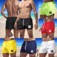 (ETX)2023 Hot Sale Mens Beach Shorts Male Seaside Casual Fashion Surfing Shorts High Quality Gym Sports Solid Color Short Pants S-3XL