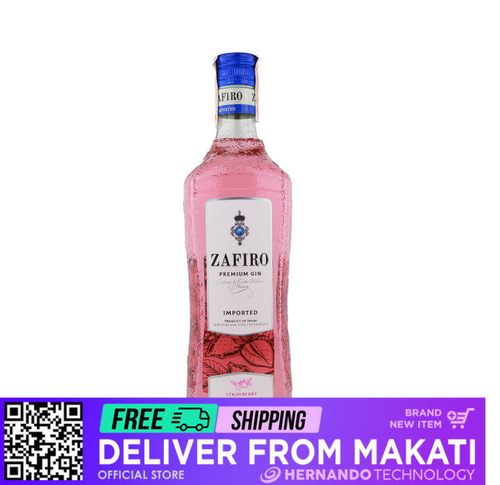 Zafiro Premium Gin Pink 700mL Lazada PH