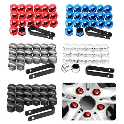 ¤ 17mm 20 Pcs Anti-Rust Car Wheel Nut Caps Protection Covers for VW golf polo skoda octavia peugeot 307 ford focus volvo fiat 500