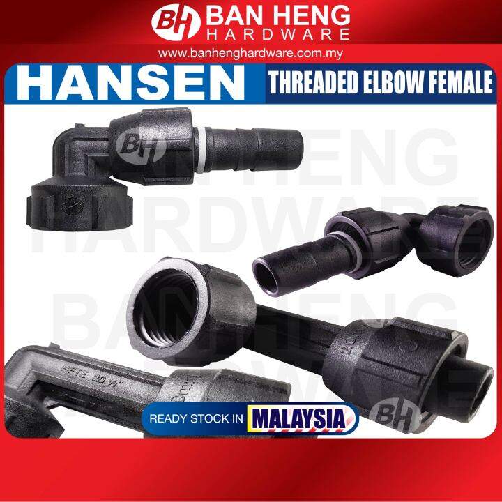 Hansen Fitting / Poly Fitting / Poly Connector (For Poly, Poly Aluminum