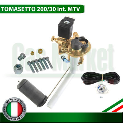 มัลติวาวล์ Tomasetto วาล์วใน 200/30 พร้อม นาฬิกา -  Tomasetto Internal MTV 200/30 + ฺLevel sensor