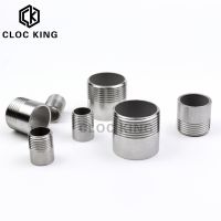 1/8 1/4 3/8 1/2 3/4 1 BSP Male Equal Straight Welding Nipple Joint Pipe Connection 304 Stainless Steel connector Fittings