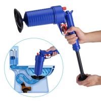 Toilets Air Power Drain Blaster Gun High-pressure Manual Sink Plunger Opener Bathroom Toilets Closestool Pipe Dredging Clean Pum