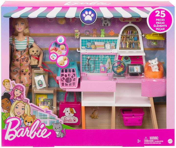 Barbie Pet Supply Store Playset Lazada PH