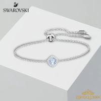 กำไลข้อมือ Swarovski Angelic Blue Rhodium Plated Bracelet สวารอฟสกี้ สวารอฟส ของขวัญ ของแท้ 100% พร้อมส่ง