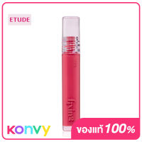 Etude Glow Fixing Tint 3.8g #04 Chilling Red อีทูดี้ ลิปทินท์เนื้อโกลว์