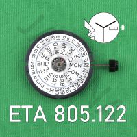 【YF】 ETA 805.122 Standard movement with day-date display Switzerland Spain and English 805122