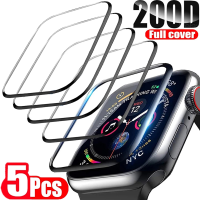 5PCS Screen Protector for Apple Watch 7 6 SE 5 4 8 40MM 41MM 42MM 44MM 45MM 38MM Ceramic Film for IWatch Ultra 49MM Not Glass