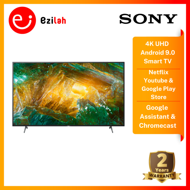 Sony 49 Inch 4K Ultra HD Android Smart TV KD-49X8000H | Lazada