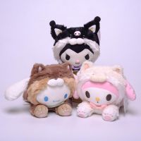 Sanrio ตุ๊กตาของเล่นน่ารัก Plush ยัดไส้ Kuromi My Melody Cinnamoroll อะนิเมะนุ่มการ์ตูน Kawaii Plushies สำหรับเด็กผู้หญิงของขวัญเด็ก