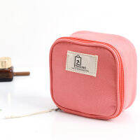 【LuckShops】BEAUTYBIGBANG Cotton Lipstick Bag Cosmetic Square Bag Travel Travel Charger Data Cable Digital Small Storage Bag