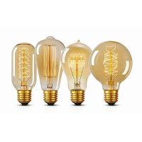 40W E27 E14 Retro Edison Bulb LED Filament Bulb Lamp AC220V Light Glass Bulb Vintage Candle Bulb for Bar Vintage Art Decoration