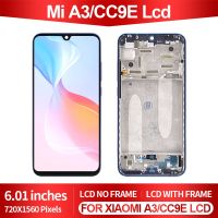 ZZOOI 6.01 Inch OLED CC9E LCD For Xiaomi MI A3 Display Touch Screen Digitizer M1906F9SH M1906F9SI Assembly With Frame Free Shipping