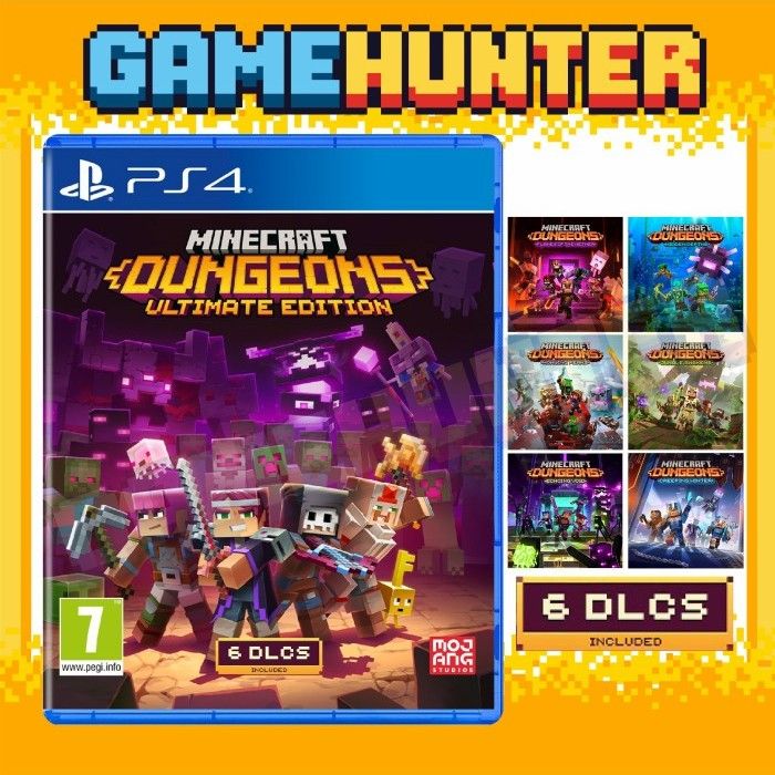 Ps4 Minecraft Dungeons Ultimate Edition Lazada Indonesia