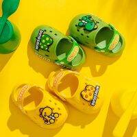 【cw】 Children summer clogs cheap cartoon baby slides comfort brathable boy garden shoes girls slippers