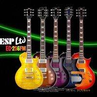 ESP LTD EC-256 FM กีต้าร์ไฟฟ้าจากแบรนด์ดัง ที่ได้สเปคแบบจัดเต็มไม่ว่าบอดี้ Mahogany ปะเฟรมMaple พร้อมปุ่ม push-pull coil