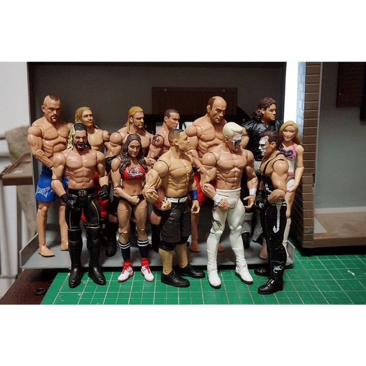 หุ่นโมเดลนักมวยปล้ำ-randy-orton-hเหี้ย-cena-mattel-ขนาด6นิ้ว