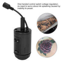 Tattoo Charge Grip การควบคุมอัจฉริยะเวลาใช้งานยาวนาน การควบคุมด้วยมือเดียว เครื่องจับสักไร้สาย แรงดันไฟฟ้า 4-12V สำหรับมอเตอร์อินเทอร์เฟซ RCA