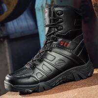 COD Kasut tentera5.11 39-47 Army 5.AA Boots xgAV SWAT ถุงเท้าฟรี &amp; รองเท้ายุทธวิธีผู้ชายเดินป่ากลางแจ้งต่อสู้