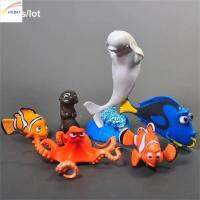 HILBAT ตุ๊กตาสัตว์สัตว์ การหา Nemo FIGURE สัตว์ทะเล รูปแบบท่า หุ่นจำลองดิวรี่ ของขวัญวันคริสต์มาส การ์ตูนลายการ์ตูน คอลเลกชัน Figurine